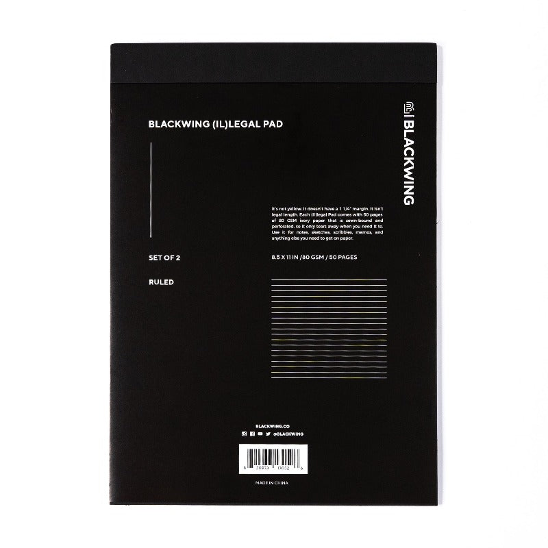 Blackwing (Il)legal Pad - The Journal Shop