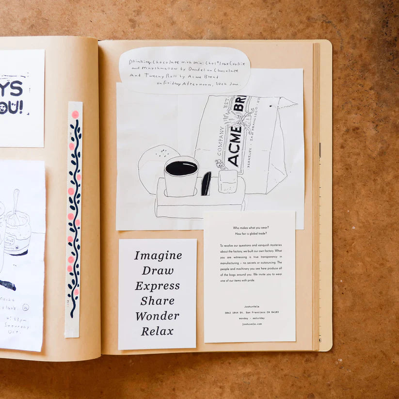 Kokuyo Kraft Paper Scrap Book - The Journal Shop