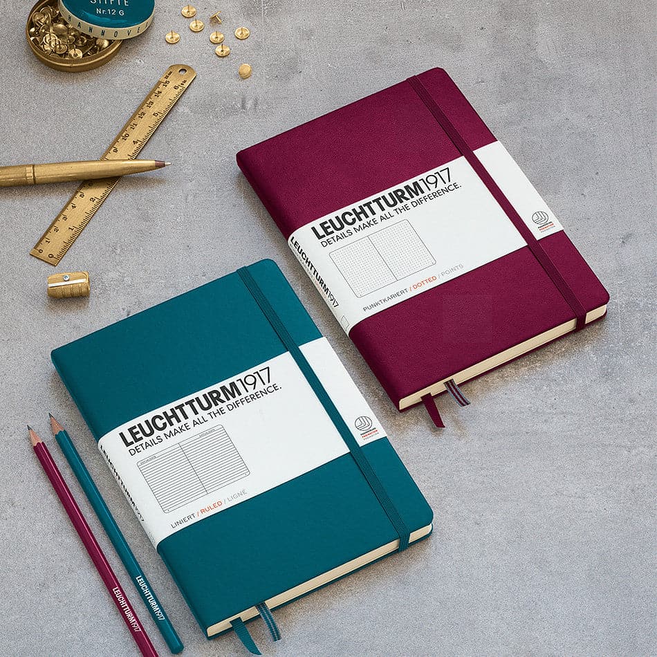 Leuchtturm1917 Hardcover Master Slim Notebook - A4+ (Lined, Dotted, Plain) - The Journal Shop