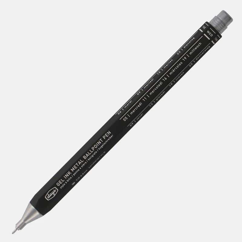 Mark's Days Gel Metal Ballpoint Pen - Gray