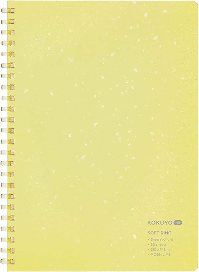 KOKUYO ME Soft Ring Notebook A5 [5mm Grid] - The Journal Shop
