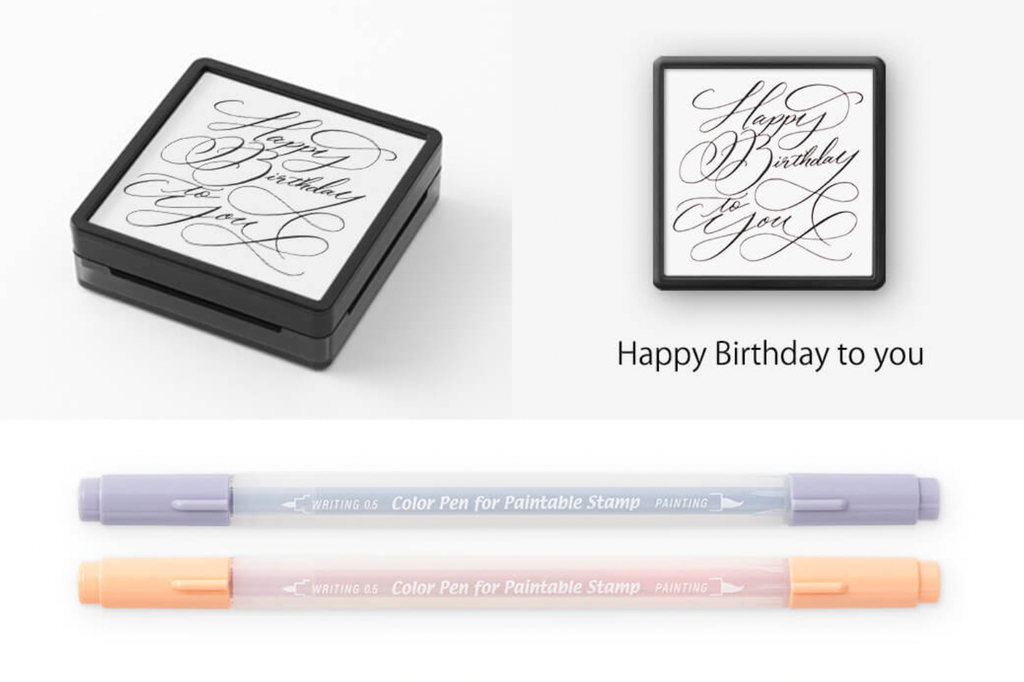 Midori's 70th anniversary Limited Edition Paintable Stamp Kits - The Journal Shop