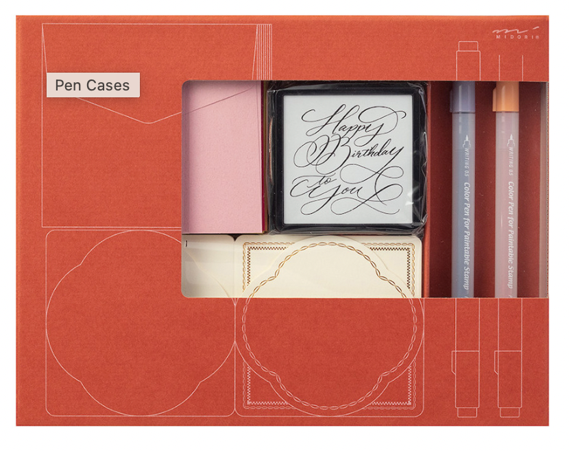 Midori's 70th anniversary Limited Edition Paintable Stamp Kits - The Journal Shop