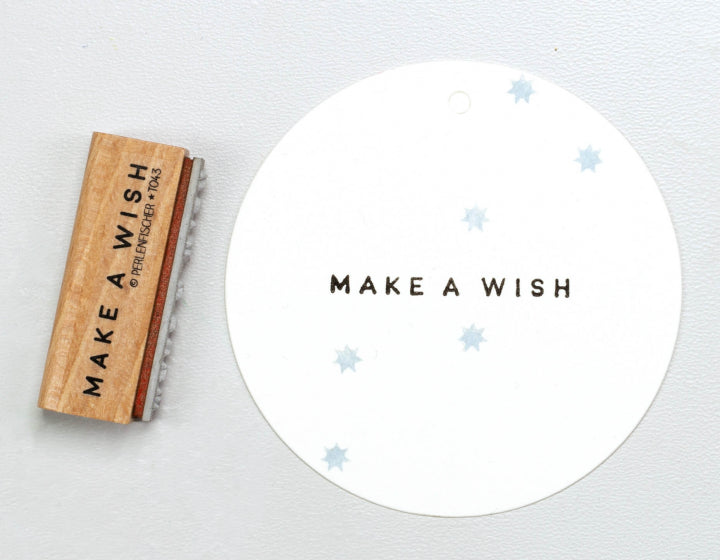 Perlenfishcher Stamp - Make A Wish - The Journal Shop