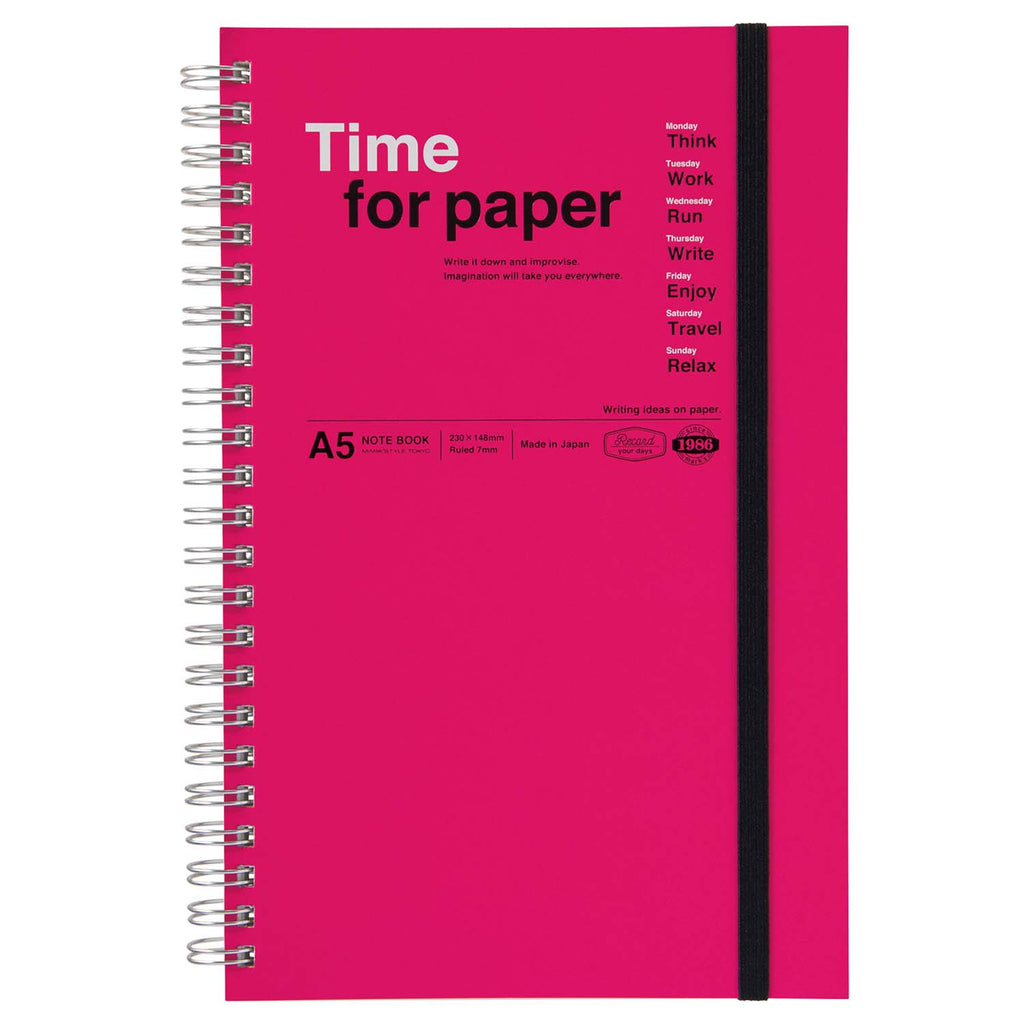 Mark's Tokyo Edge Time for Paper Notebook [A5] - The Journal Shop