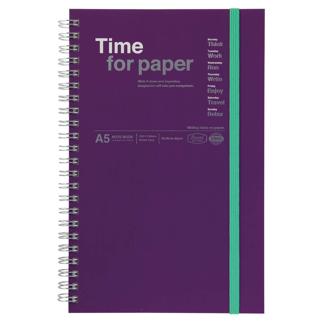 Mark's Tokyo Edge Time for Paper Notebook [A5] - The Journal Shop