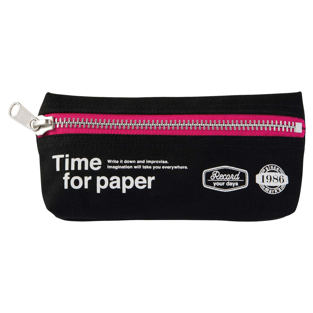 Mark's Tokyo Edge Time for Paper Pencil Case - The Journal Shop