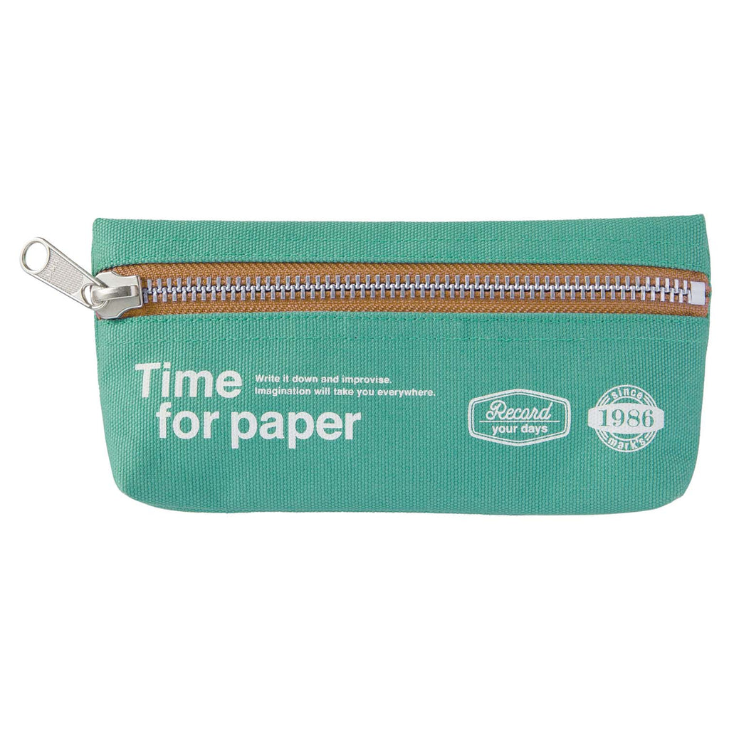 Mark's Tokyo Edge Time for Paper Pencil Case - The Journal Shop