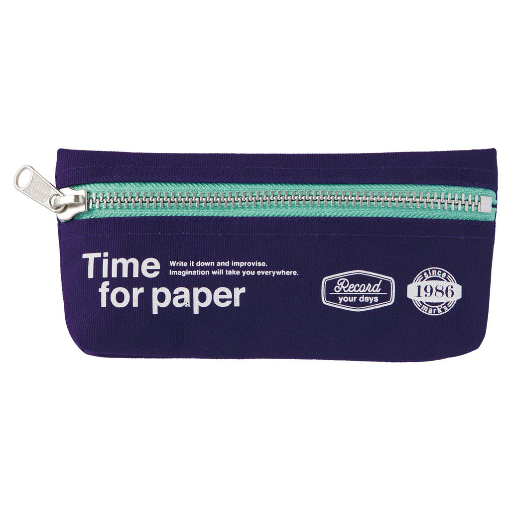 Mark's Tokyo Edge Time for Paper Pencil Case - The Journal Shop