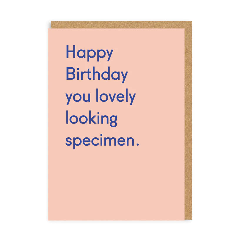 Ohh Deer Lovely Looking Specimen Greeting Card - The Journal Shop
