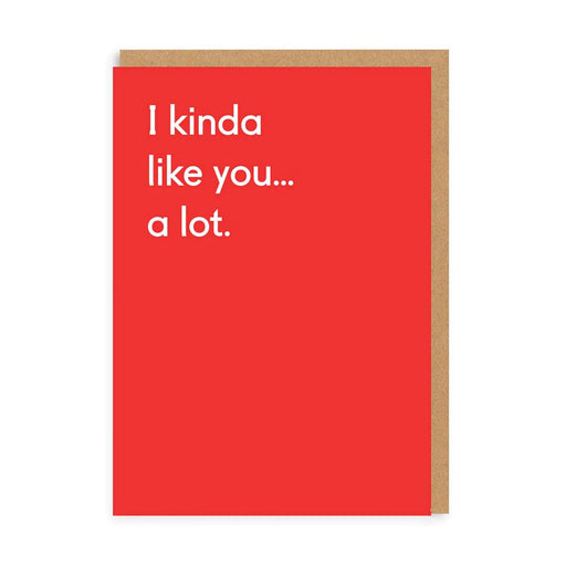 Ohh Deer Kinda Like You A Lot Greeting Card - The Journal Shop