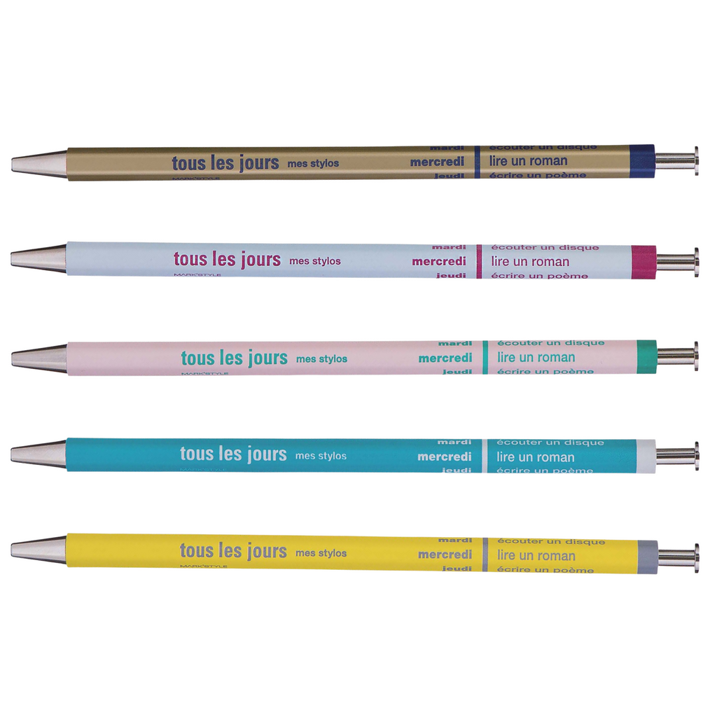 Mark's Tokyo Edge Days Ballpoint Pen - The Journal Shop