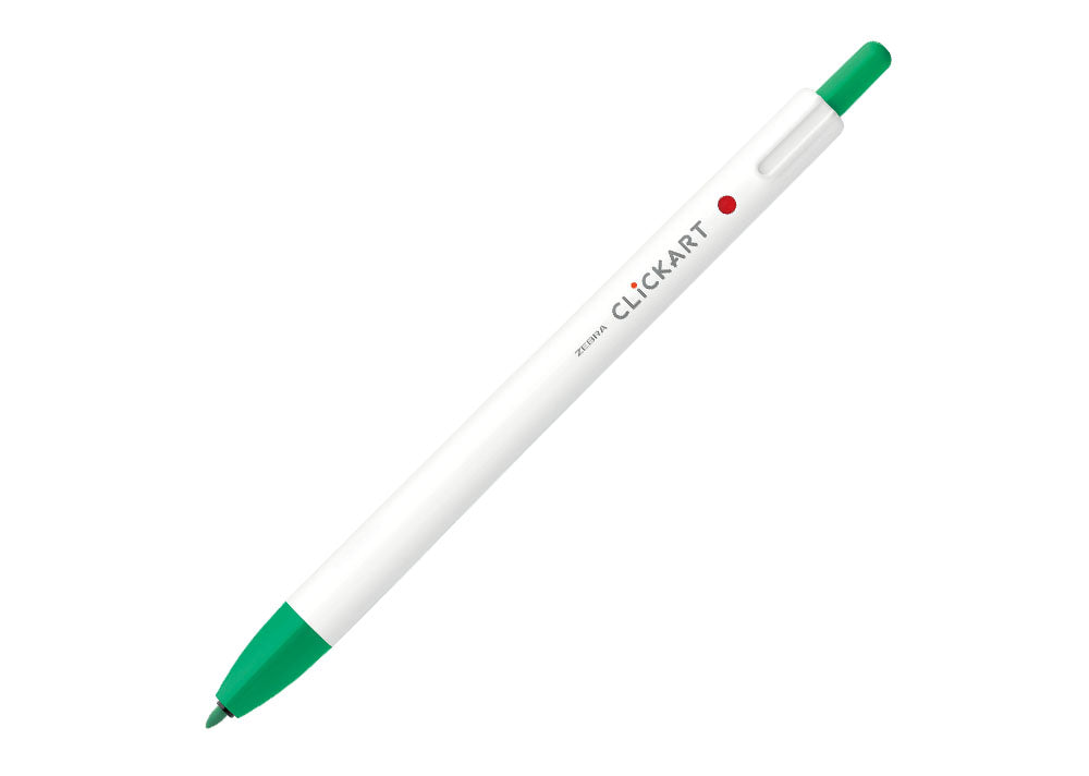 Zebra Clickart Marker Pen - Green