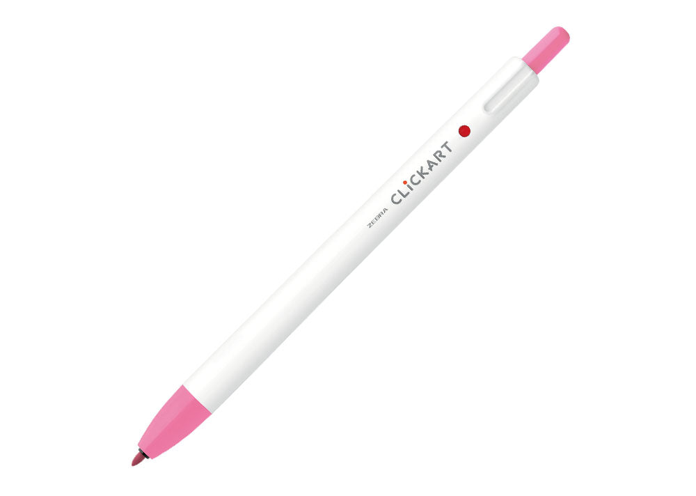 Zebra Clickart Marker Pen - Pink