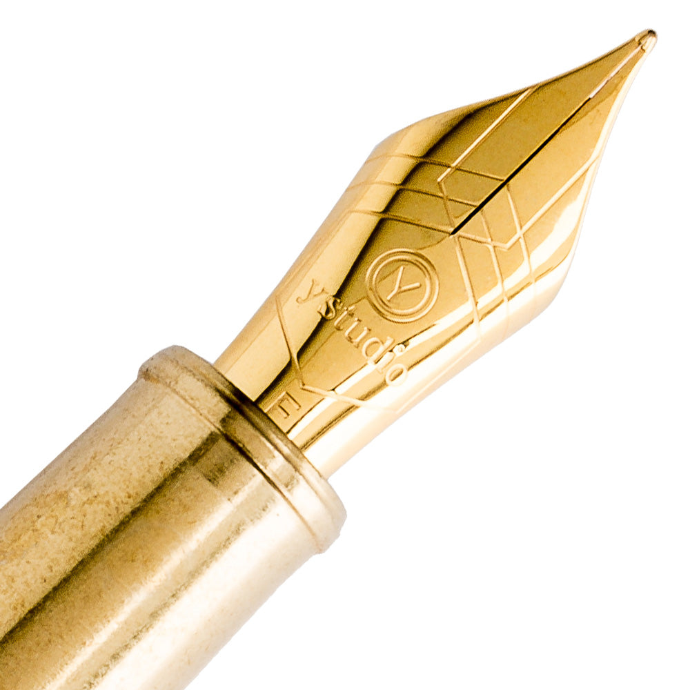 ystudio Classic Fountain Pen [Brass] - The Journal Shop