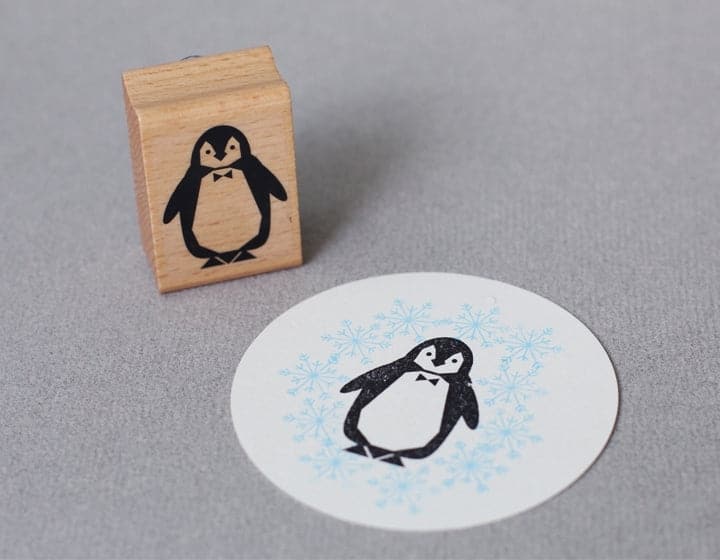 Perlenfischer Stamp - Penguin - The Journal Shop