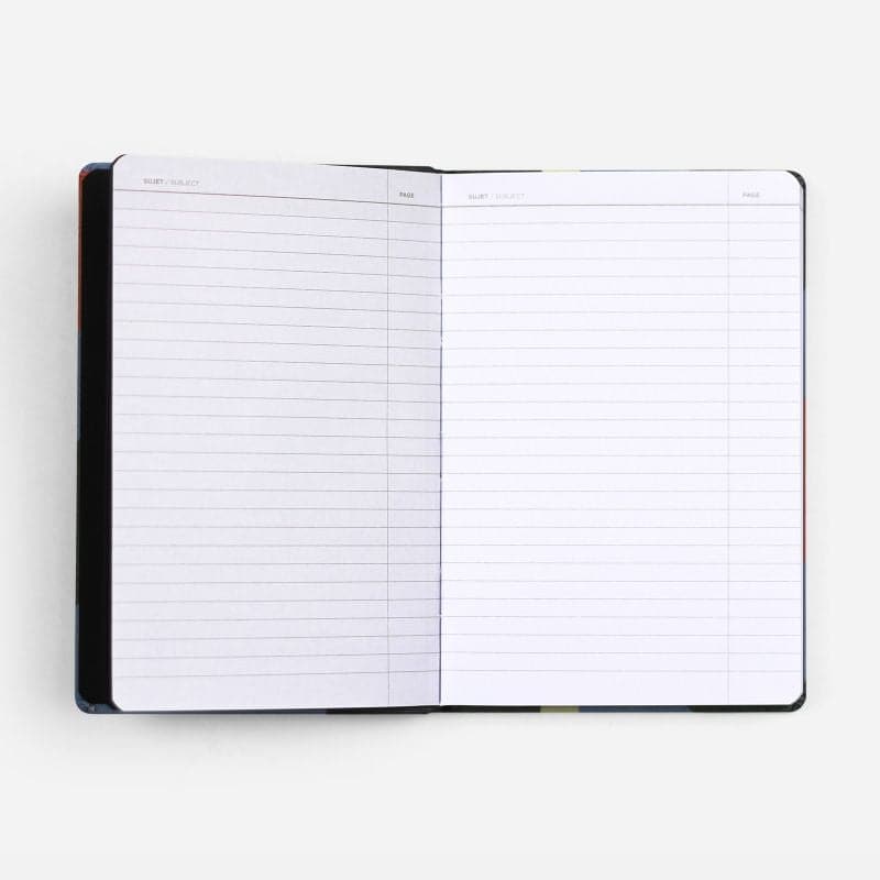Papier Tigre Canvas Notebook (A6, Dot-Grid) - Canal - The Journal Shop