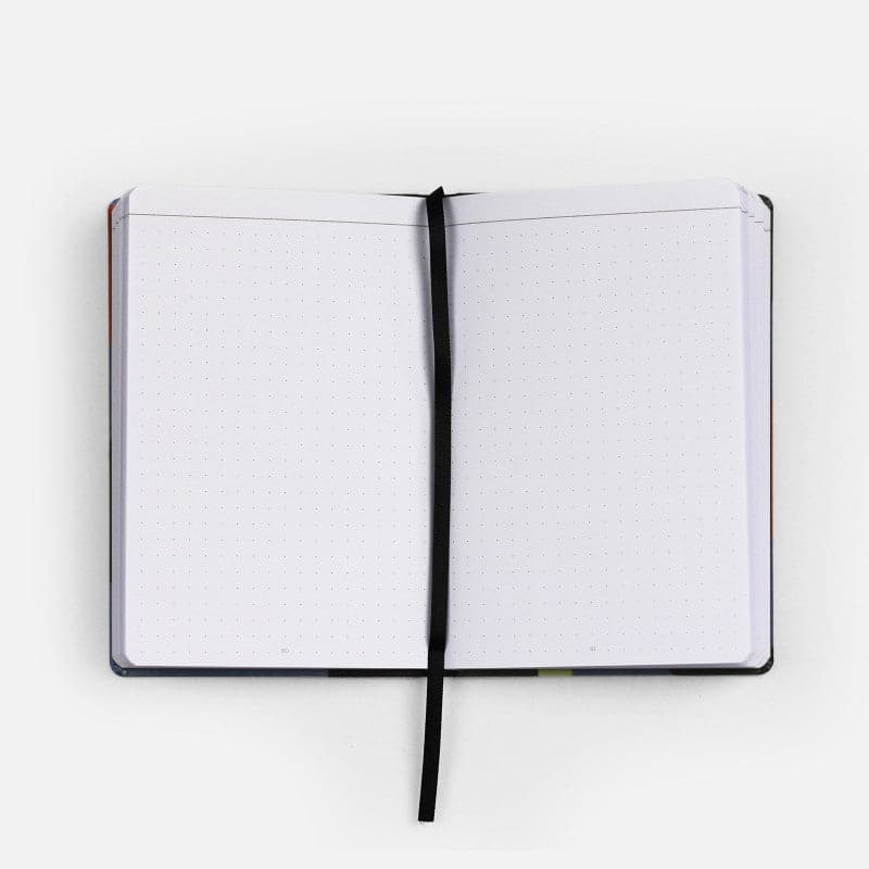 Papier Tigre Canvas Notebook (A6, Dot-Grid) - Clouds - The Journal Shop