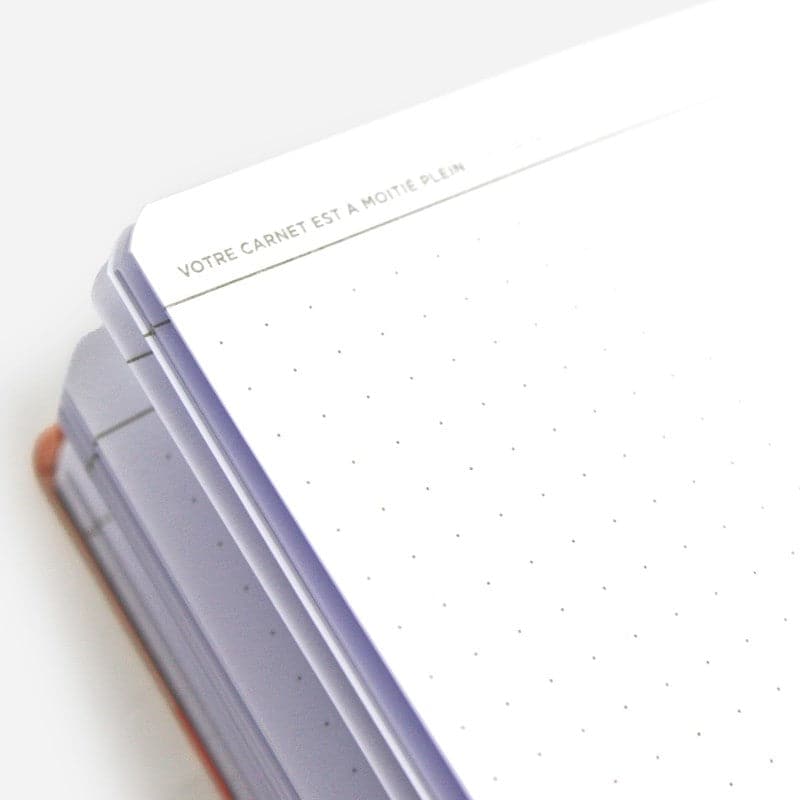 Papier Tigre Canvas Notebook (A6, Dot-Grid) - Traffic - The Journal Shop