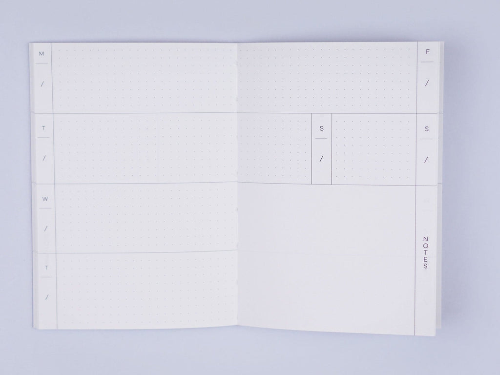 The Completist Brooklyn A6 Pocket Weekly Planner - The Journal Shop