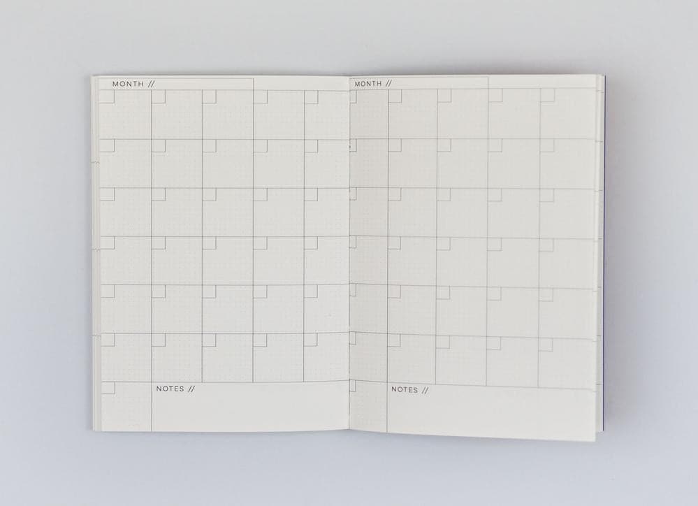 The Completist Berlin A6 Pocket Weekly Planner - The Journal Shop