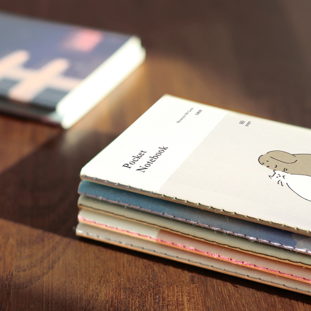Iconic Pocket Notebook [Grid] - The Journal Shop