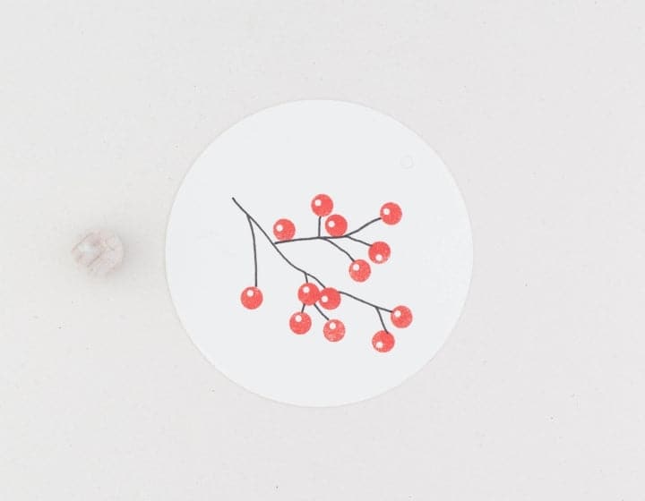 Perlenfischer Stamp - Berries - The Journal Shop