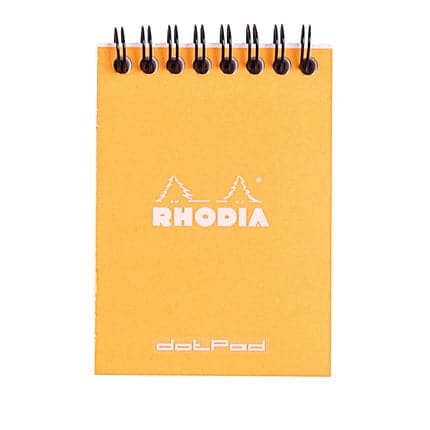 Rhodia Classic wirebound pad (A7, Dot Grid) - The Journal Shop