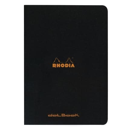 Rhodia Side-Stapled Notebook (A4, Dot Grid) - The Journal Shop