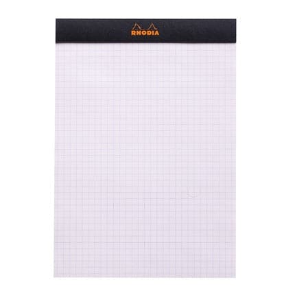 Rhodia No. 16 Head Stapled Pad (A5, Grid) - The Journal Shop