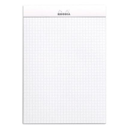 Rhodia No. 16 Head Stapled Pad (A5, Grid) - The Journal Shop