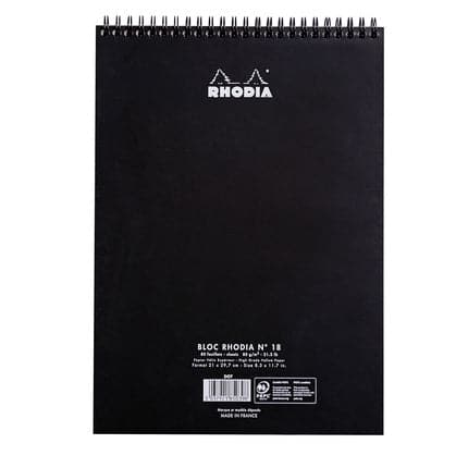 Rhodia Classic Wirebound Pad (A4, Dots) - The Journal Shop