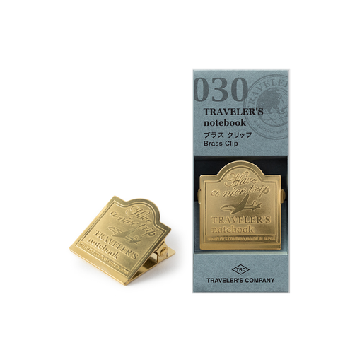 Traveler's Company BRASS Clip Airplane - The Journal Shop