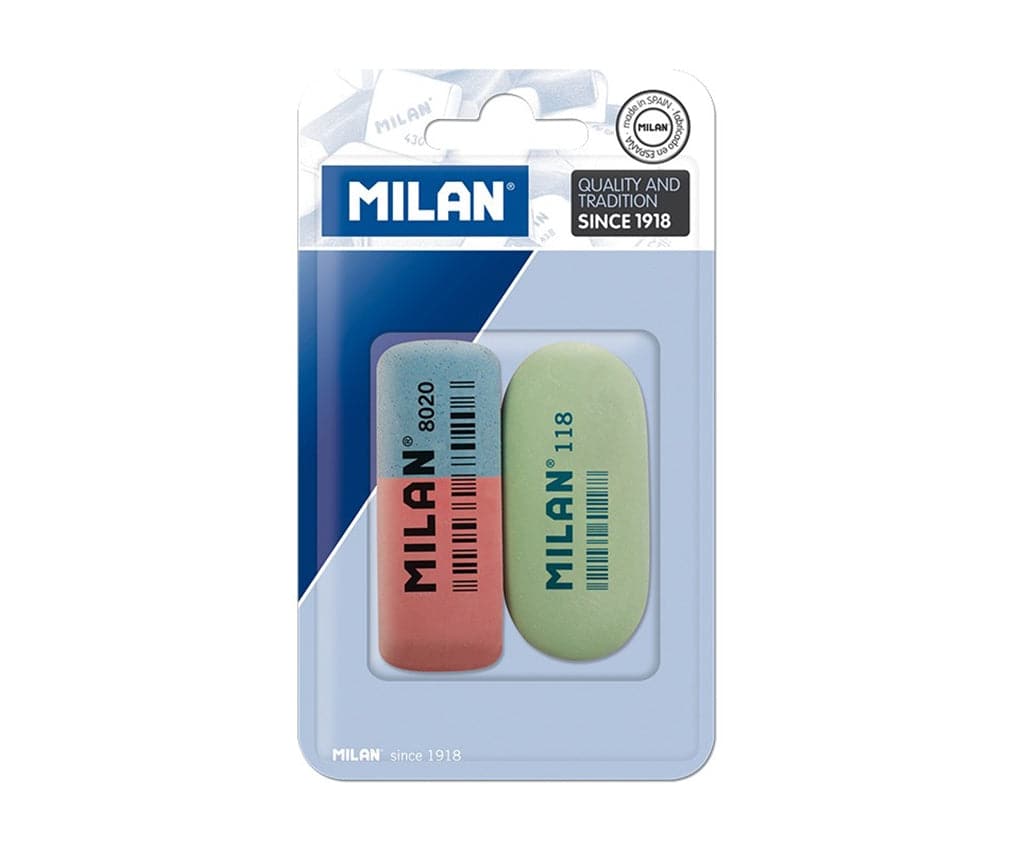 Milan -- 8020 Eraser + 118 Eraser - The Journal Shop