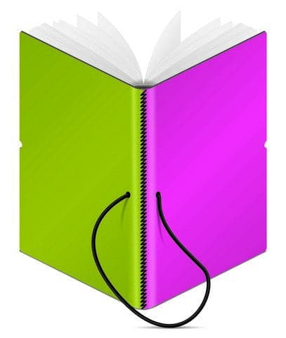 CIAK DUO Medium Notebook -- Pink + Acid Green - The Journal Shop