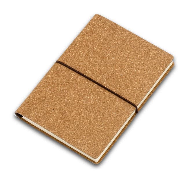 CIAK Eco Recycled Leather Notebook - Plain Paper, B6 (12x17 cm) - The Journal Shop
