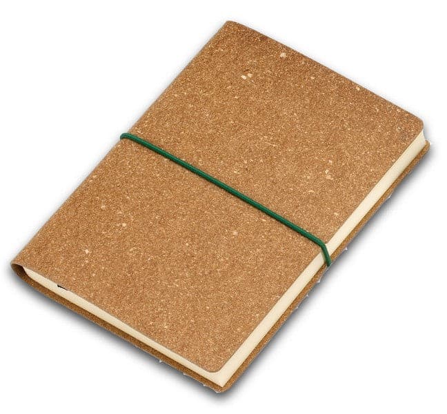 CIAK Eco Recycled Leather Notebook - Ruled Paper, B6 (12x17cm) - The Journal Shop
