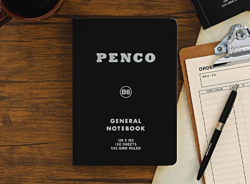 Hightide Penco Soft PP Notebook (Grid, B6) - The Journal Shop
