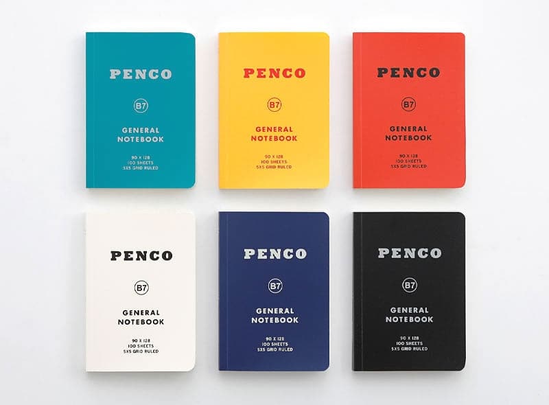 Hightide Penco Soft PP Notebook (Grid, B6) - The Journal Shop