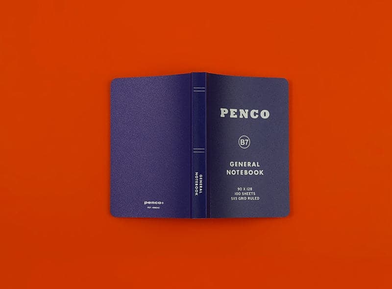 Hightide Penco Soft PP Notebook (Grid, B7) - The Journal Shop