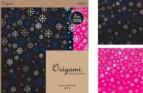 Midori Origami Paper -- Metallic Crystal Pattern - The Journal Shop