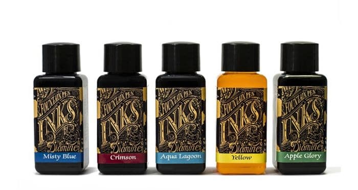 Diamine Fountain Pen Ink 30ml Bottle - The Journal Shop