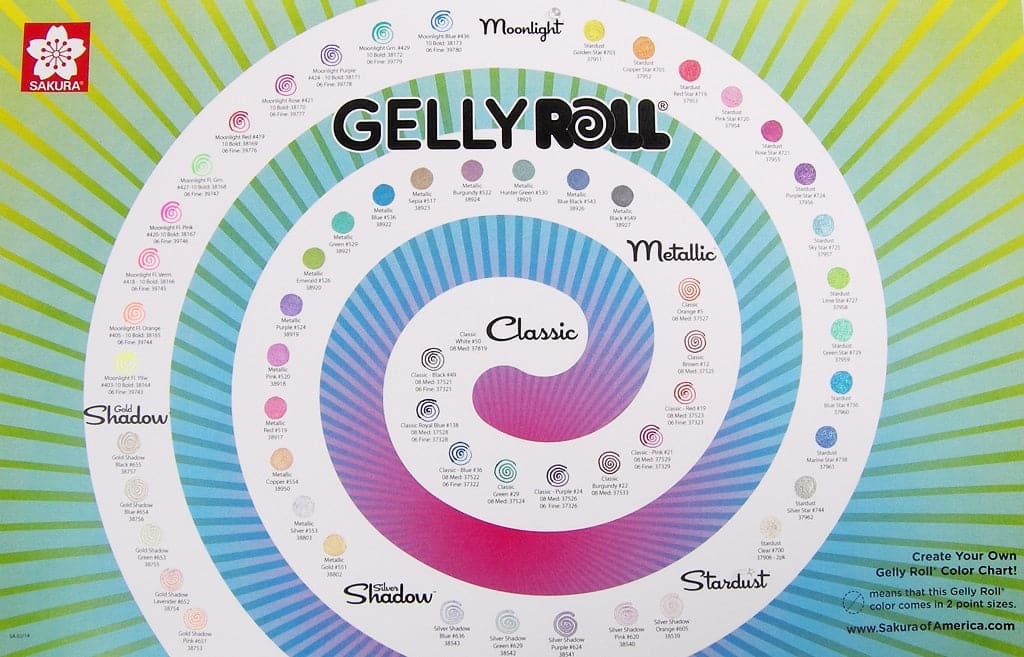 Sakura Gelly Roll Stardust Gel Pen - The Journal Shop