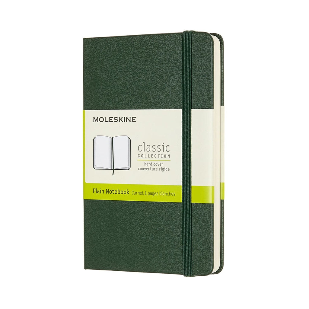 Moleskine Classic Notebook - Myrtle Green, Pocket - The Journal Shop