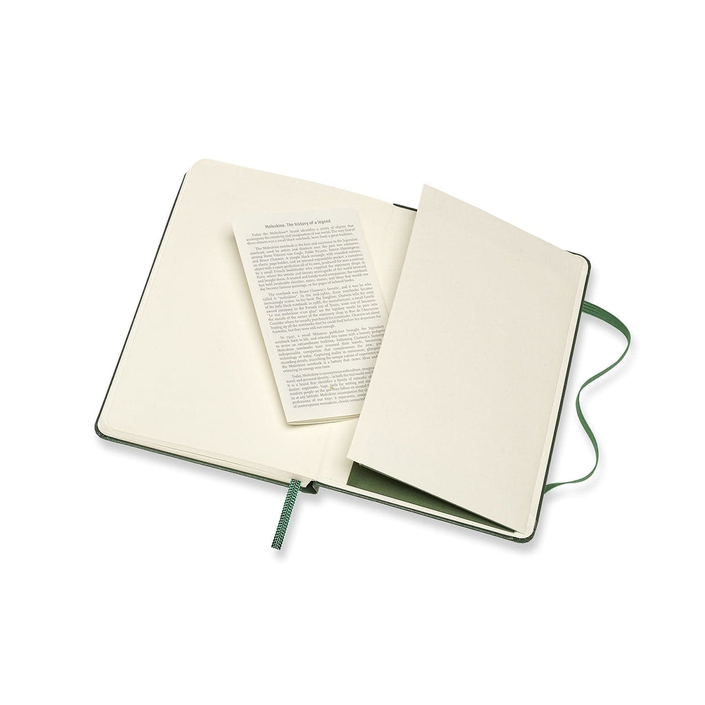 Moleskine Classic Notebook - Myrtle Green, Large - The Journal Shop