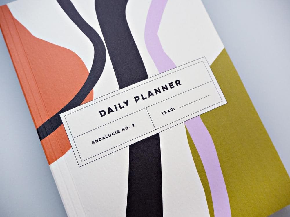 The Completist Andalucia Daily Planner A5 - The Journal Shop
