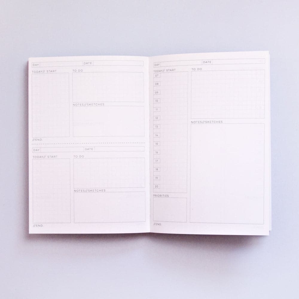 The Completist Giant Rips Daily Planner - The Journal Shop