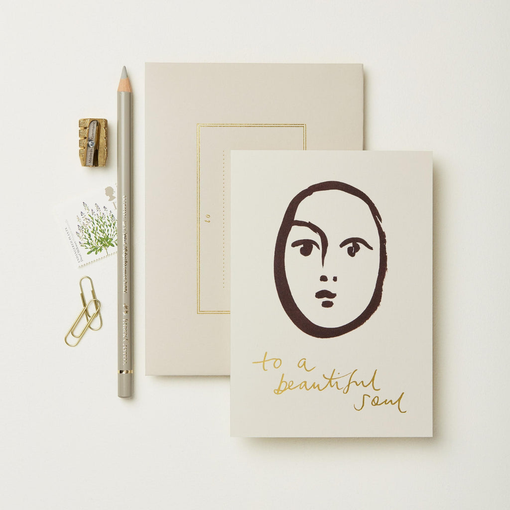 Wanderlust To Beautiful Soul Greeting Card - The Journal Shop