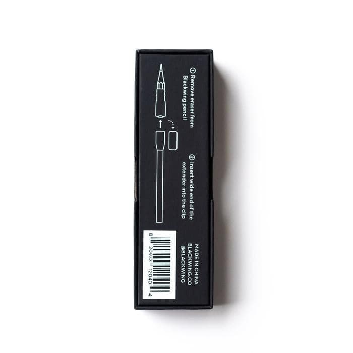 SHOP UNKLE TWIN HOLE PENCIL EXTENDER FOR ARTISTS PACK OF 2  (BLACK) - ART SET