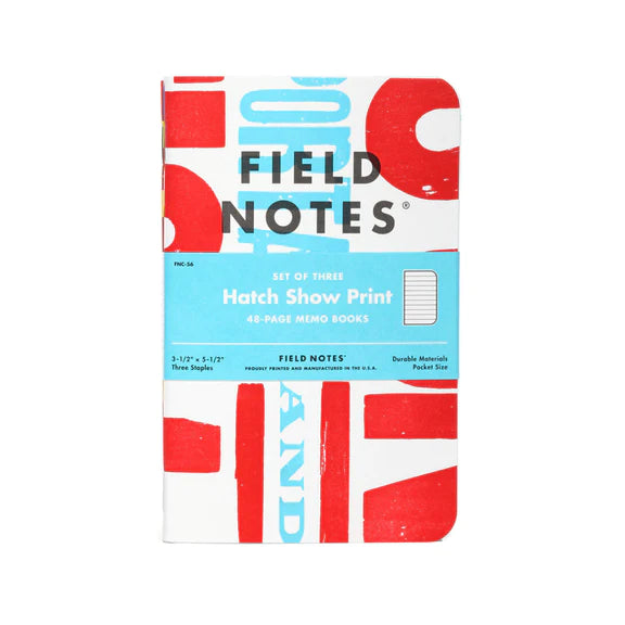 Field Notes 2022 Fall Quarterly Edition Hatch Direct From Nashville - The Journal Shop